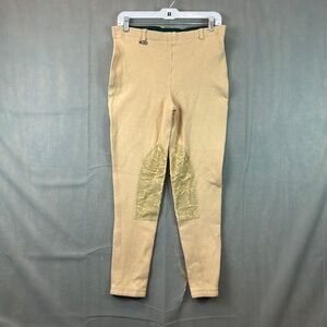 Dublin Riding Pants Womens Size 30 Biege Stretch Horseback Breeches Equestrian